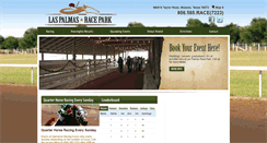 Desktop Screenshot of laspalmasracepark.com